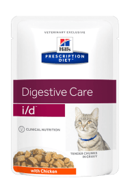 Hills i/d Digestive Care - Паучи для кошек при заболевания ЖКТ 85гр