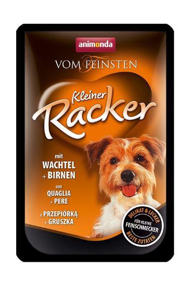 Animonda Vom Feinsten Kleiner Racker - Паучи для собак c перепелами и грушей 85гр