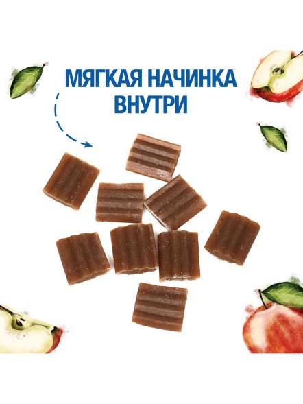 Monge Gift Sensitive - Лакомство для собак всех пород &amp;quot;Фруктовые чипсы&amp;quot; с картофелем и яблоком 150 г
