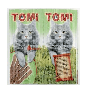 ToMi - Мясные палочки для взрослых кошек с индюшатиной и молодой бараниной, 30 гр