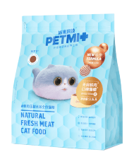 PetMi Adult Cat Shrimps & Meat Mix - Сухой корм для взрослых кошек с креветками и мясными кусочками