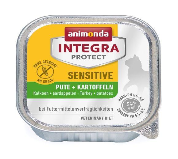 Animonda Integra Sensitive - Консервы для кошек при при пищевой аллергии, с индейкой и картофелем 100гр