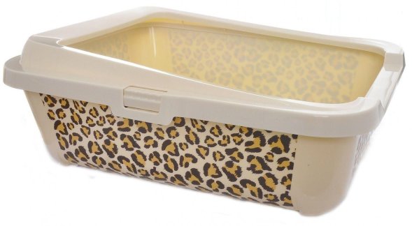 Moderna - Safari- Туалет-лоток &amp;quot;Сафари&amp;quot; с бортами для Кошек, 51х39х19 см