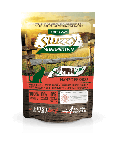 Stuzzy Monoprotein - консервы для кошек с говядиной 85гр
