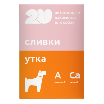 Витаминное лакомство для собак для здоровья зубов и костей, 60 таблеток 30 гр