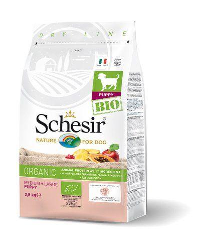 Schesir Bio Puppy Medium&Large - Сухой корм для щенков средних и крупных пород 2,5 кг