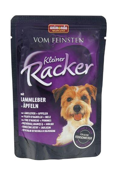 Animonda Vom Feinsten Kleiner Racker - Паучи для собак c печенью ягненка и яблоками 85гр