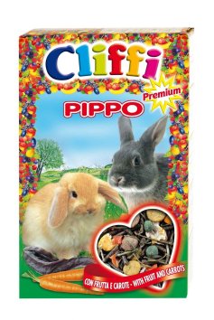 Cliffi - корм для кроликов с фруктами и морковью