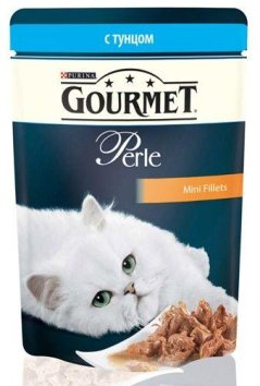 Gourmet Perle - мини-филе с тунцом в подливке 85гр
