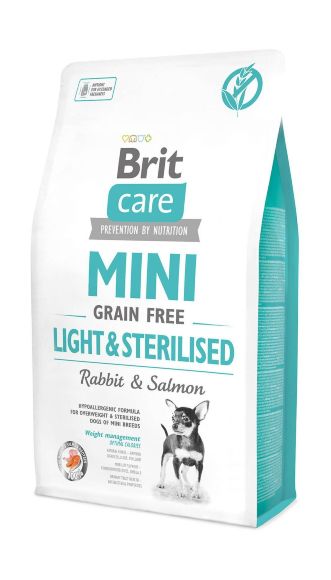 Brit Care Mini Light & Sterilised - Сухой корм для собак малых пород с избыточным весом