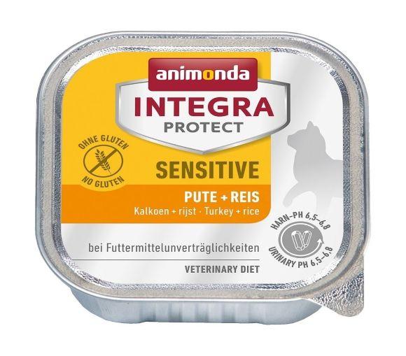 Animonda Integra Sensitive - Консервы для кошек при при пищевой аллергии, с индейкой и рисом 100гр
