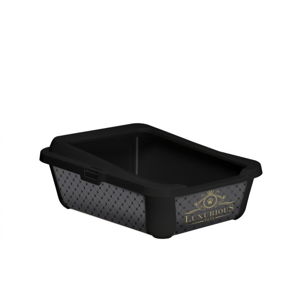 Moderna - Туалет-лоток для кошек с бортиками 51х39х19 см (Hercules tray)