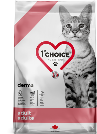 1st Choice GF Derma - Сухой корм для кошек с гиперчувствительной кожей, с лососем