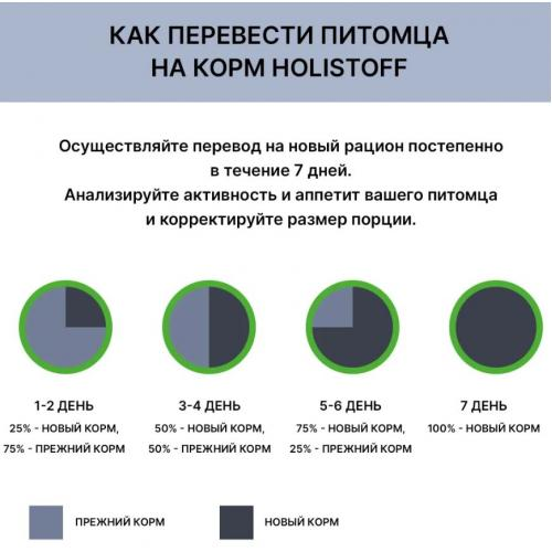 Holistoff - Сухой корм для взрослых кошек, Холистик с ягненком и рисом