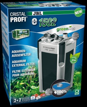 JBL - Внешний фильтр для аквариумов объемом 200-700 л (100-150 см) (CristalProfi e1502 greenline)