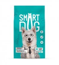 Smart Dog сухой корм - Для взрослых собак крупных пород с ягнёнком, лососем, индейкой