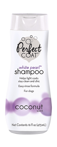 8in1 PC White Pearl - шампунь-кондиционер для собак для светлых окрасов с ароматом кокоса 473 мл