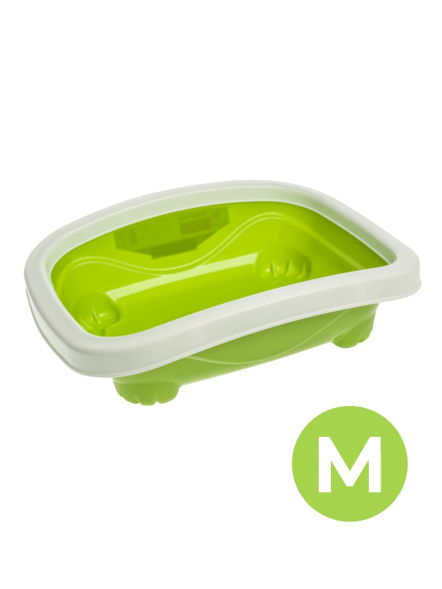 M-Pets - Туалет-лоток с бортиком MEMPHIS, размер M, 49.2x39.5x15 см