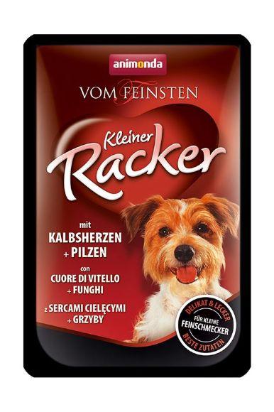 Animonda Vom Feinsten Kleiner Racker - Паучи для собак c телячьим сердцем и грибами 85гр