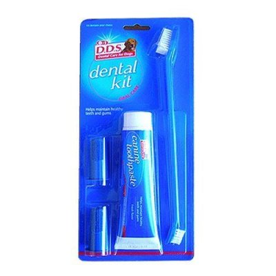 8 в 1 - Dental Kit - Зубная паста и щетка для Собак 8 в 1 - Dental Kit - Зубная паста и щетка для Собак
