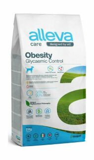 Alleva Care Obesity Glycemic Control - Сухой корм для взрослых собак, при сахарном диабете, для снижения веса, лечебный, ветеринарная диета