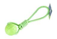 Pet Star - Игрушка для собак, Мяч на веревке, 7*33 см