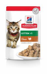 Hill's Science Plan​ Kitten Turkey - Паучи для котят с индейкой 85 гр