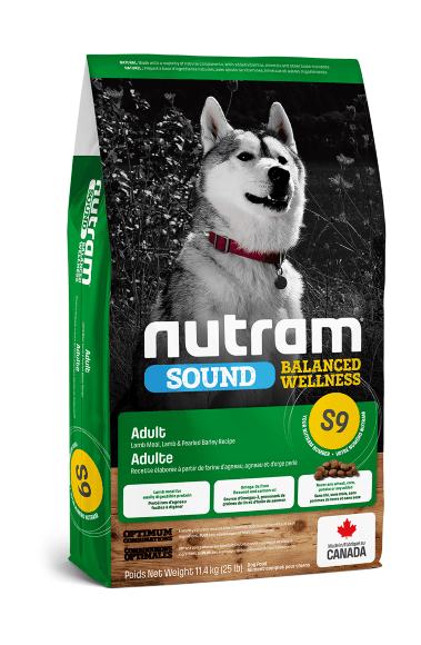Nutram S9 Adult Lamb - Сухой корм для собак с ягненком