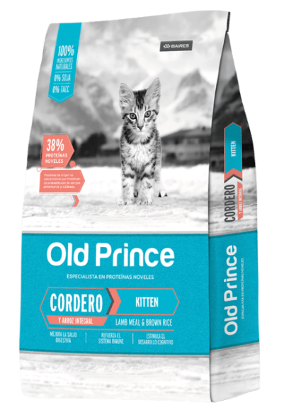 Old Prince - Сухой корм для котят, Ягненок