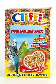 Cliffi Premium Mix Budgerigars - корм для волнистых попугаев 800 гр