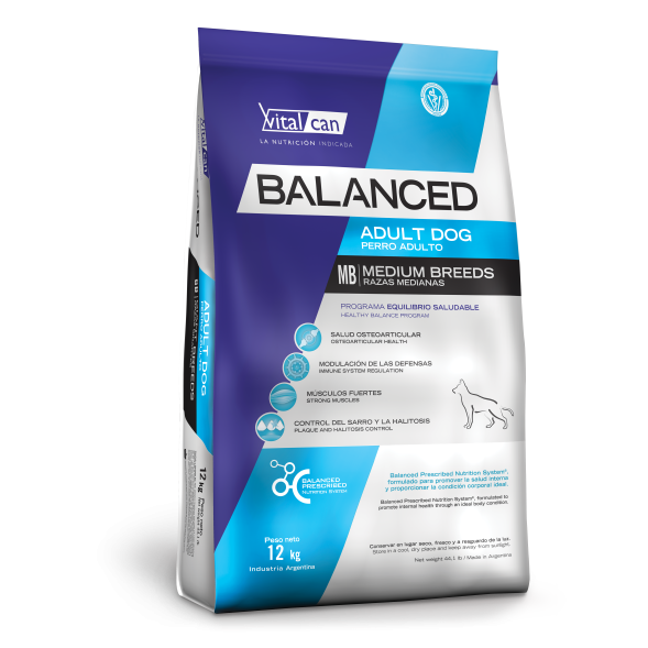 VitalCan - Сухой корм для взрослых собак средних пород (Balanced Adult)