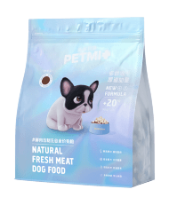 PetMi Adult Dog Chicken & Eggs - Сухой корм для взрослых собак, с кусочками курицы и желтками 1.5 кг