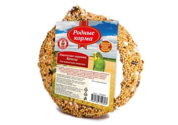 Родные Корма - Лакомство - игрушка качели для волнистых попугаев, 130 гр