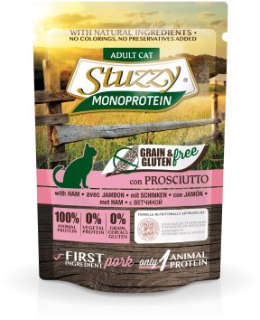 Stuzzy Monoprotein (Монопротеин) - консервы для кошек с ветчиной 85гр