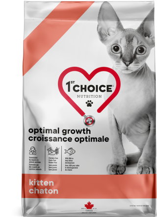 1st Choice GF - Сухой корм для котят, оптимальный рост с треской и лососем   