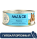 Avance - Консервы для собак и щенков, с Лососем, 100 гр
