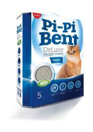 Pi-Pi Bent DeLuxe Classic - Комкующийся наполнитель для кошачьего туалета 5кг
