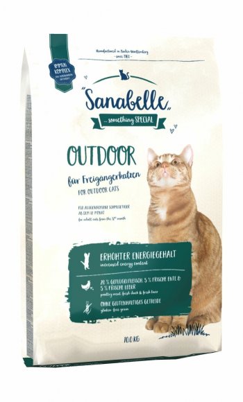 Sanabelle Outdoor - Сухой корм для активных и бывающих на улице кошек