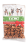 TiTBiT Новогодняя коллекция - Лакомство для собак для мелких пород, Хрустящие подушечки с начинкой со вкусом Индейки и Шпината, 95 гр