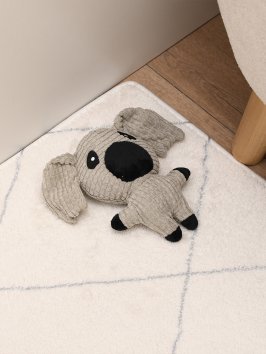 PetSHOP - Игрушка для собак мягкая с пищалкой, вельвет, 17-23 см
