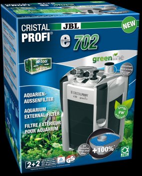 JBL - Внешний фильтр для аквариумов объемом 60-200 л (60-100 см) (CristalProfi e702 greenline)