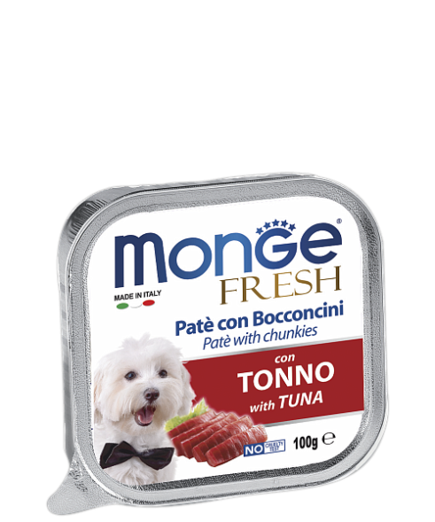 Monge Dog Fresh - Консервы для собак тунец 100г