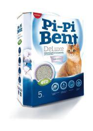 Pi-Pi Bent DeLuxe Cotton - Комкующийся наполнитель с ароматом хлопка 5кг