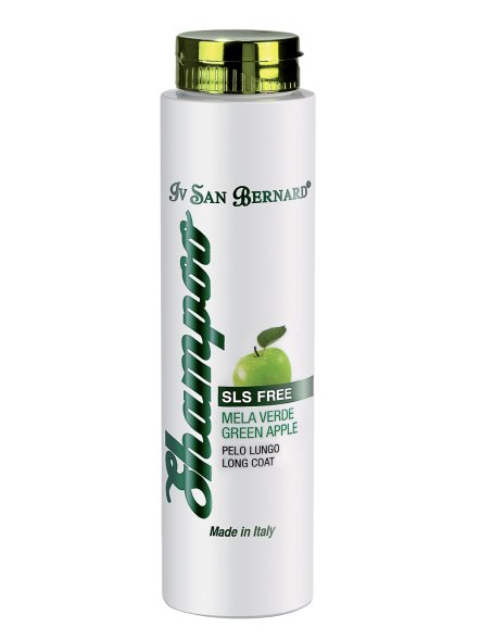 Iv San Bernard Traditional Line PLUS Green Apple — Шампунь для длинной шерсти без лаурилсульфата натрия 300 мл