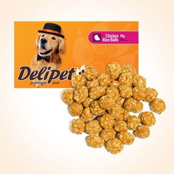 Delipet Куриные шарики с рисом