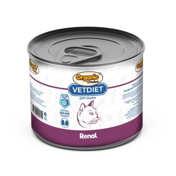 Organic Choice VET Renal - Консервы для кошек, профилактика болезней почек 240 гр