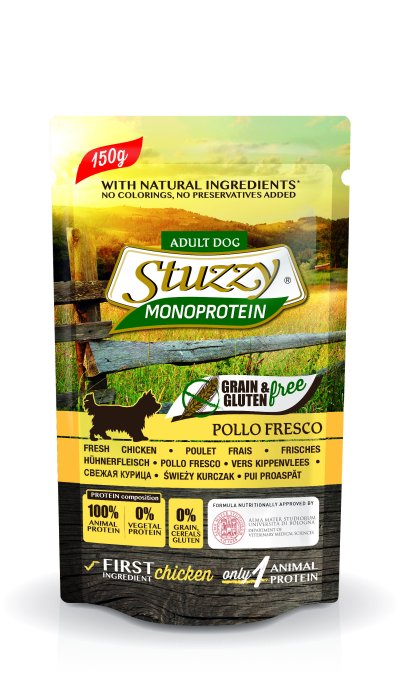 Stuzzy Monoprotein (Монопротеин) - консервы для собак с курицей 150гр