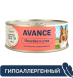 Avance - Консервы для собак и щенков, с Индейкой и Уткой, 100 гр
