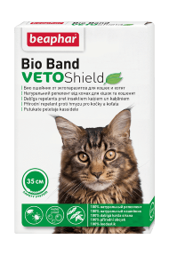 Beaphar VETO Shield Bio Band - Ошейник от блох, клещей и комаров для кошек и котят