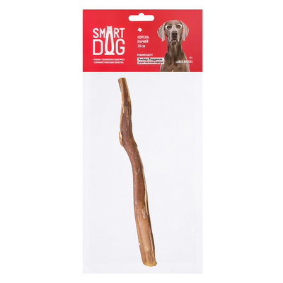Smart Dog - Лакомство для собак, корень бычий, 30 см, 80 гр